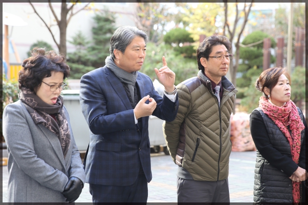 행정기획위원회 현장방문-삼선동 음식물감량기기 설치 운영 현장