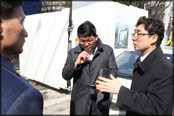 행정기획위원회 현장방문-종암동 펜싱경기장