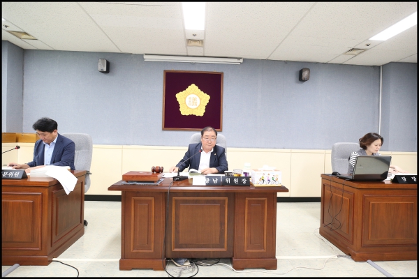 제260회  성북구의회 임시회 1차본회의 도시건설위원회2차