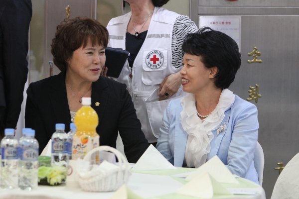 적십자 장수기원 수의 나눔 효 잔치 