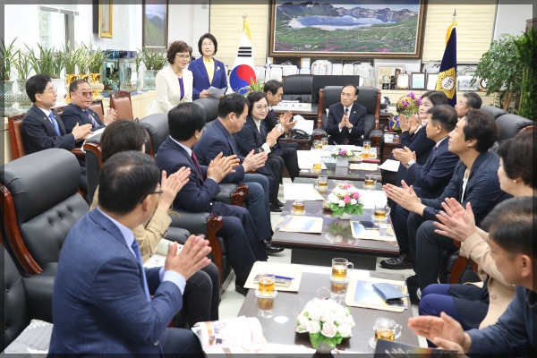 해운대구의원 방문