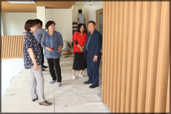 도사건설위원회 현장방문