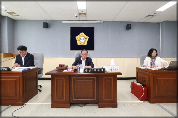  제268회 성북구의회 임시회 상임위원회 도시건설위원회3차