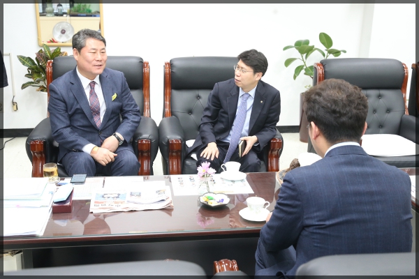 우리은행 지점장 성북구의회방문