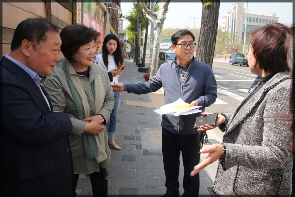 도시건설위원회 현장방문-장위2구역 앞 가압장
