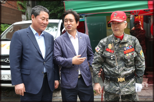 해병대 자동차 시승식