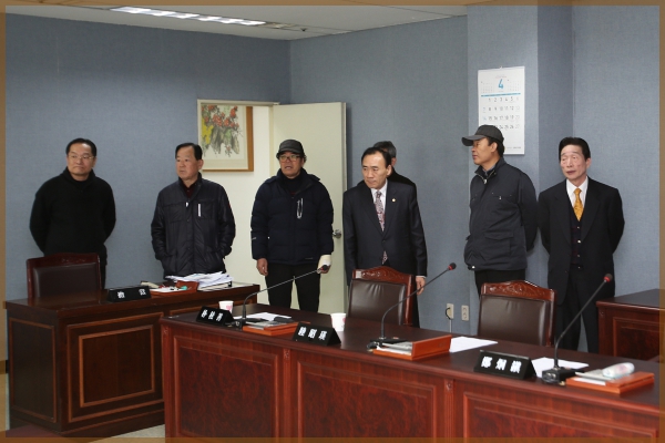 욱구 장학회 회원 성북구의회 방문