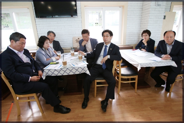 행정기획 위원회 현장방문-북악골프장