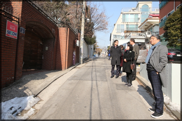 행정기획위원회 현장방문-최만린 미술관 조정예정지