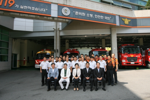 2010. 07. 13(화) 성북소방서 방문