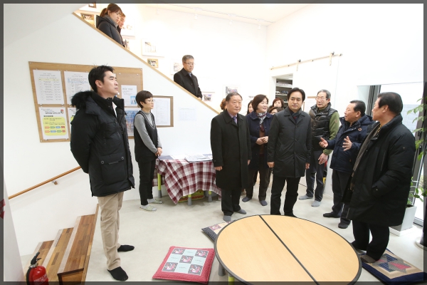 도사건설위원회 현장방문- 정든마을