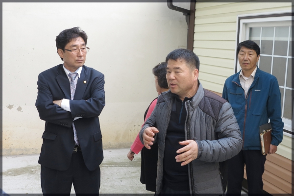 행정기획위원회 현장방문-석관차고지 운전원 휴게실