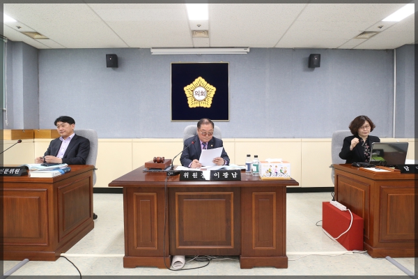 제265회 성북구의회 임시회 상암위원회 제2차 도시건설위원회