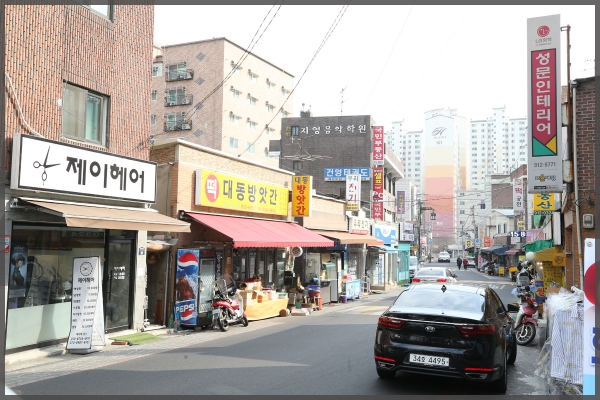 행정기획위원회 현장방문-정릉아리랑시장