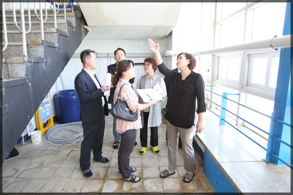 예산결산특별위원회 현장방문-석관동 레저타운