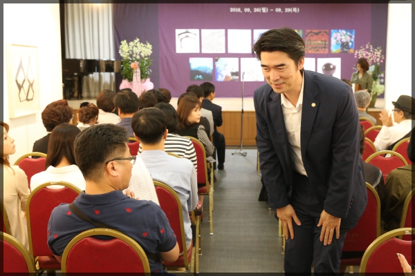 성북장학회 성북미술전 개막식