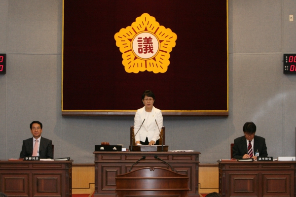 2011.8.29(월) 제199회 성북구 의회 임시회 본회의